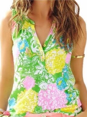 Lily Pulitzer floral tank top